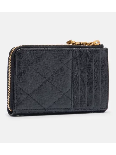 Portofel Saint Laurent din piele negru