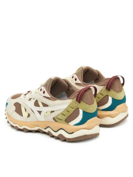 Sneakers Mizuno Wave Mujin Tl Fossil/ Snow White/ Summer Sand EUR 43 fehér