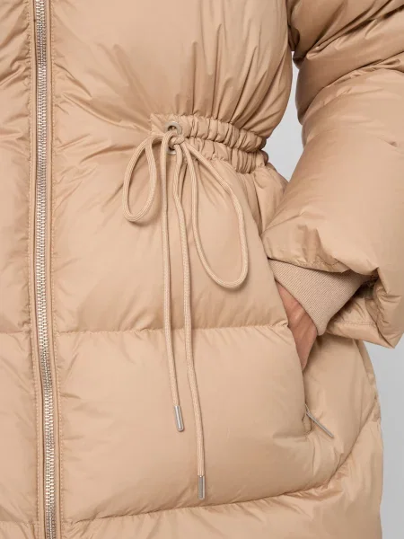 Пуховик Prpy бежевий