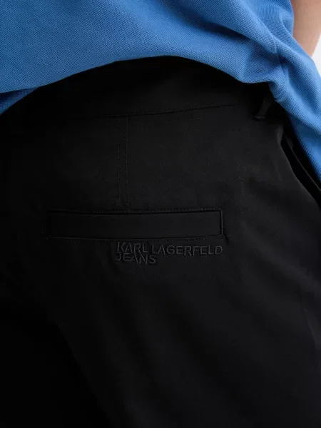 Брюки Karl Lagerfeld Jeans черные