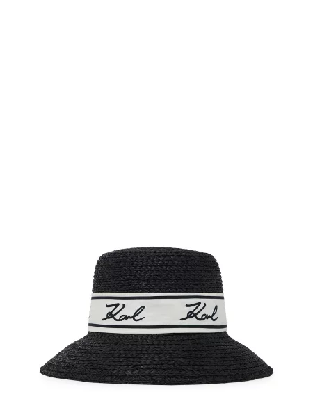 Karl Lagerfeld pălărie de damă K/SIGNATURE negru