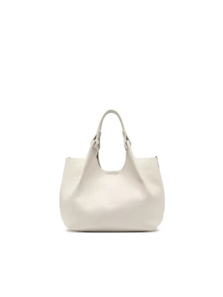 Torebka crossbody Gianni Chiarini skórzana biała