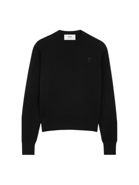 Sweter Ami Paris czarny