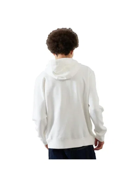 Hanorac din fleece Nike din fleece alb