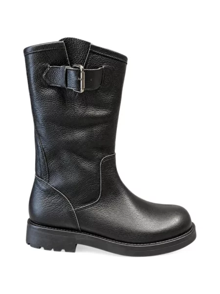 Botine Paura din piele negru