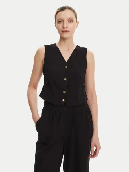 Vero Moda Vestă elegantă Caia negru