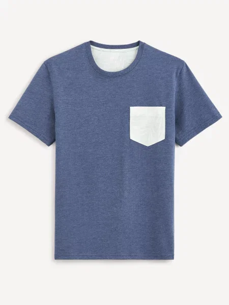 Tricou Celio albastru