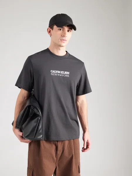 Calvin Klein tričko sivá