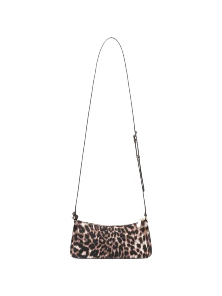 Colier Michael Michael Kors din piele cu imagine cu model leopard maro