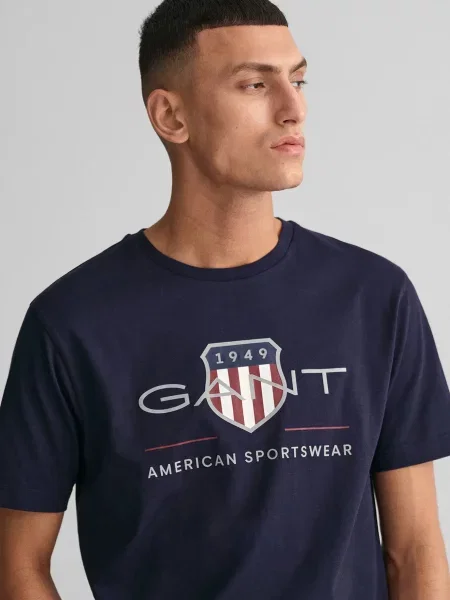 Футболка Gant синя