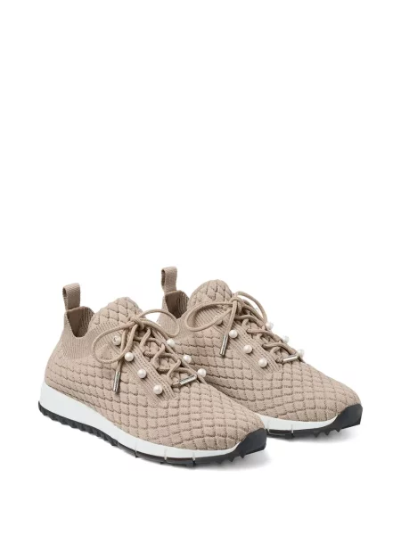Sneakerși Jimmy Choo maro