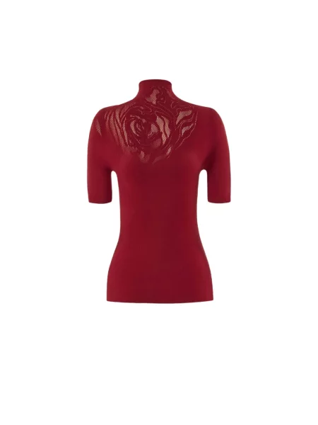 Sweter Wolford czerwony