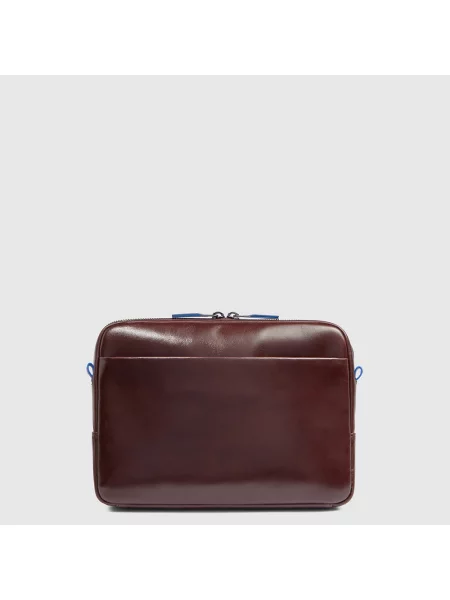 Torba Piquadro skórzana niebieska