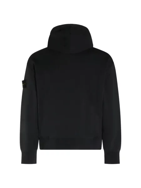 Hanorac cu glugă Stone Island cu strasuri albastru
