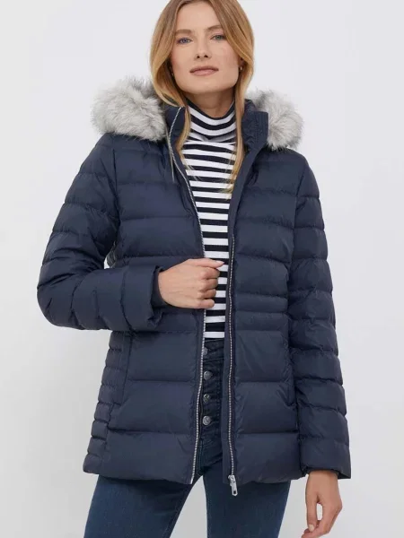 Puhovka Tommy Hilfiger mornarsko modra