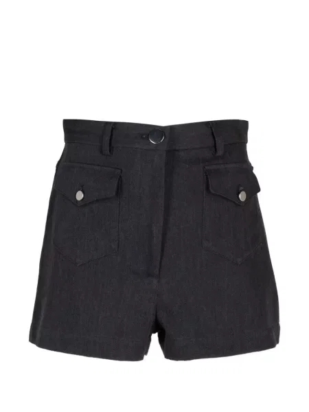 Pantaloni scurți din denim Matthew Bruch negru