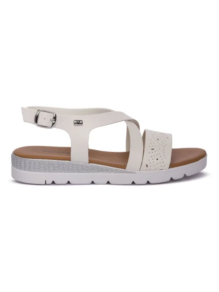 Pantofi Valleverde alb