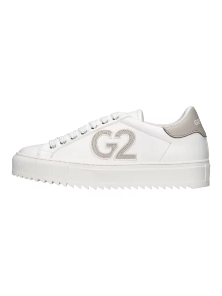 Sneakersy G2firenze skórzane białe