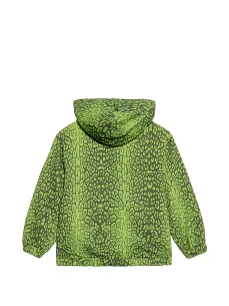 Bluza z kapturem dziecięca Roberto Cavalli zielona