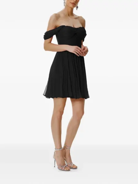Rochie mini Framboise de costum negru
