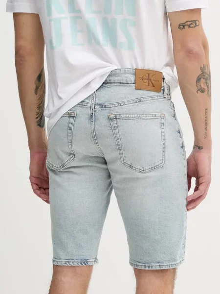 Calvin Klein Jeans farmer rövidnadrág férfi kék