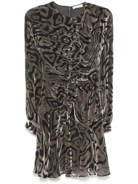 Rochie mini Ulla Johnson de costum gri