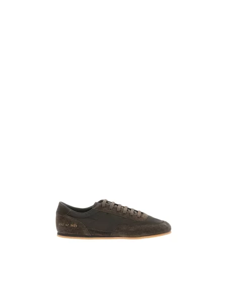 Sneakersy Common Projects zamszowe brązowe