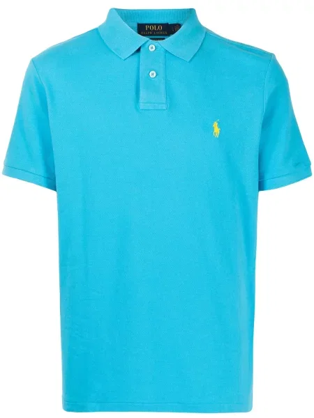 Chinos Polo Ralph Lauren s výšivkou modré