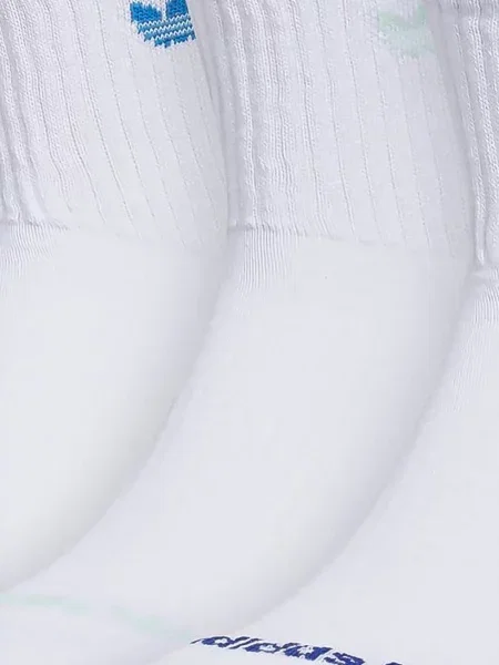 Papuci Adidas tricotate alb