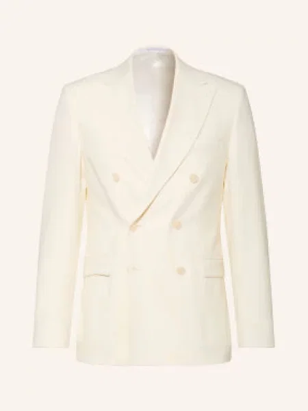 Wilvorst Marynarka Garniturowa O Kroju Slim Fit weiss