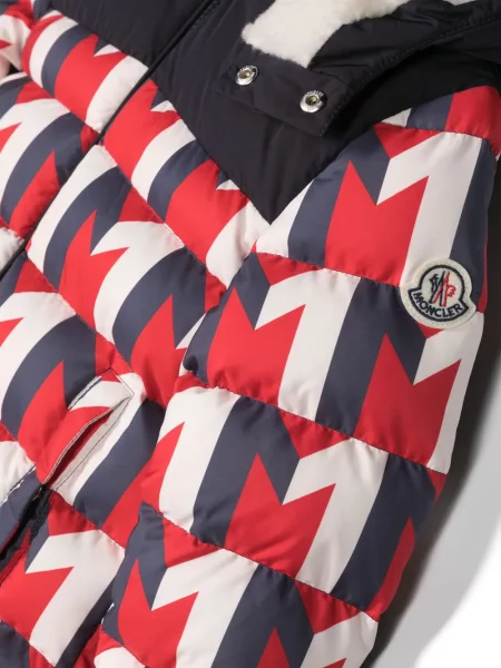 Dětska bunda Moncler Enfant červená
