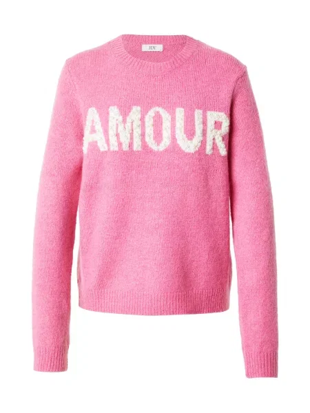 JDY Pulover JDYAMOUR roz deschis perlat alb