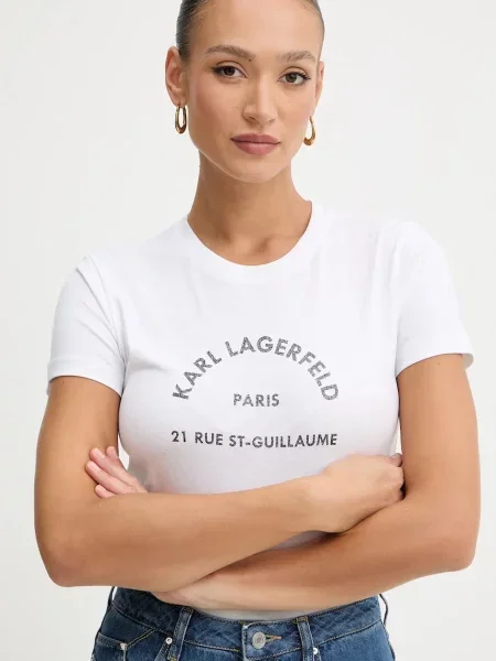 Футболка Karl Lagerfeld белая
