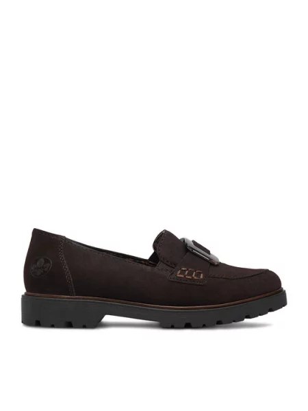 Pantofi loafer Rieker maro