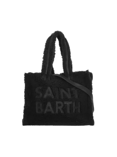 Saint Barth Torebki Kobieta ONE SIZE Colette Teddy czarny