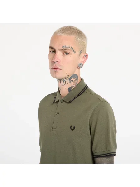 Koszula Fred Perry zielona