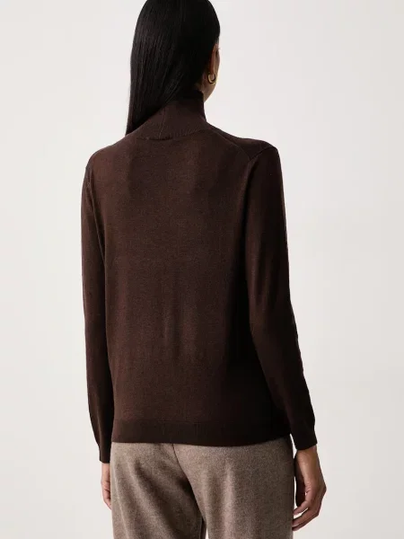 Шелковая водолазка Weekend Max Mara для гольфа