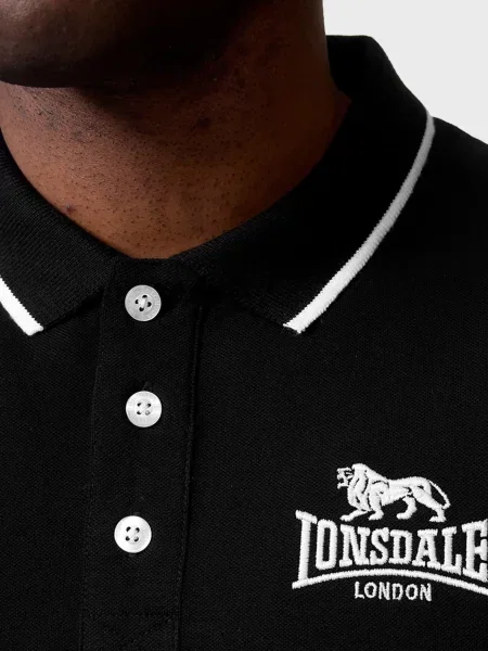 Поло Lonsdale чорне