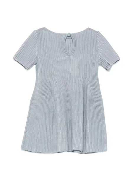 Sukienka dziecięca Emporio Armani niebieska