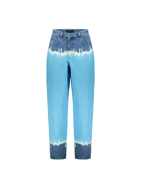 Jeansy Alberta Ferretti niebieskie