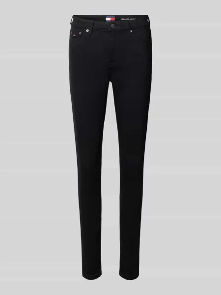 Jeansy o kroju skinny fit z mieszanki bawełny model NORA' Tommy Jeans
