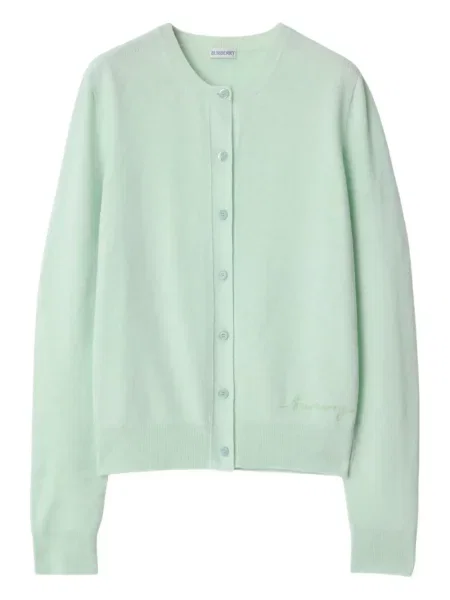 Cardigan Burberry verde
