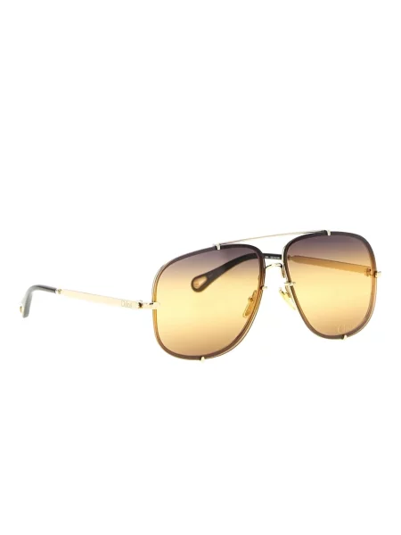 Ochelari de soare Chloé auriu