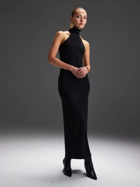 Rochie maxi Vatkali negru