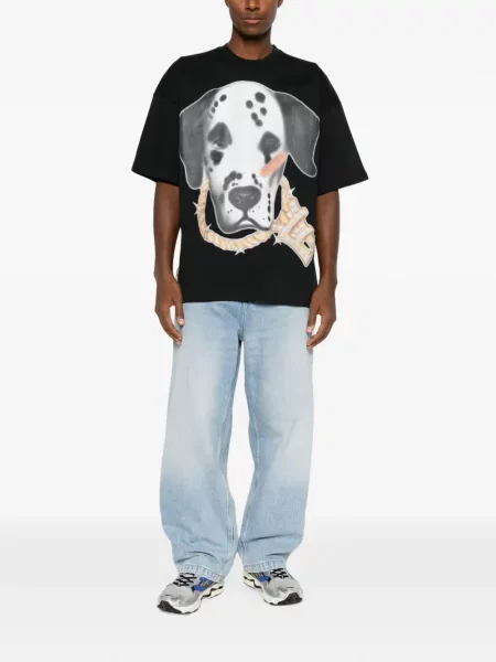 Tricou Pdf cu imagine negru