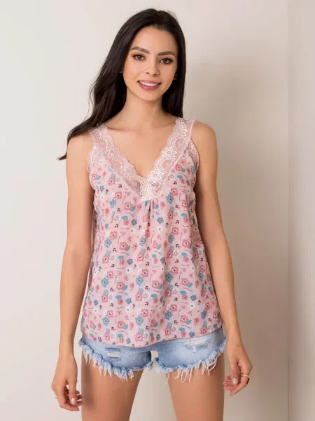 Tricou Fashionhunters roz