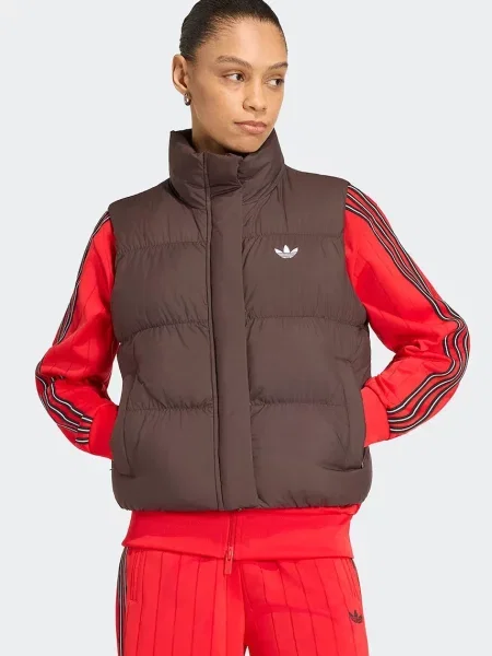 Adidas Originals vesta dámska Regular Padded hnedá