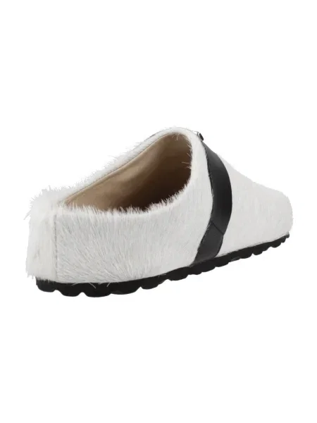 Pantofi Yellow alb
