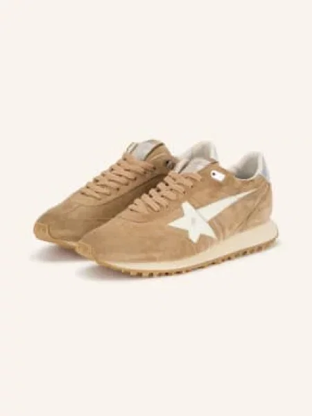 Golden Goose Sneakersy Marathon velbloudí / stříbrná bílá