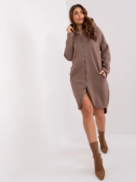 Hanorac Fashionhunters maro